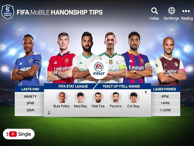 FIFA Mobile Indian content FIFA Mobile showing Indian Super League teams and players